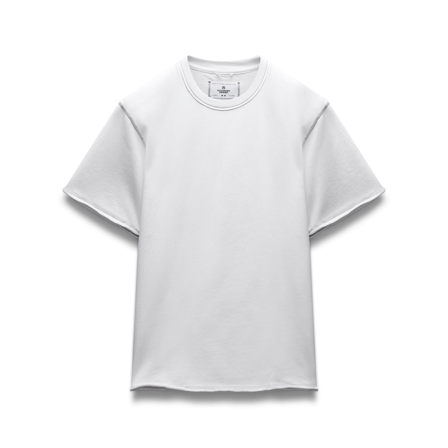 Lightweight Terry Cut-Off Relaxed T-Shirt - Vault
