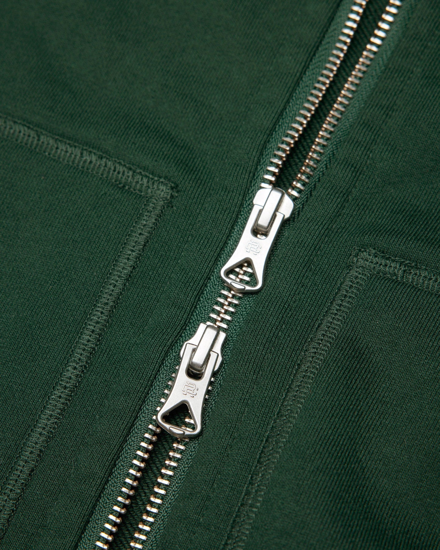 Midweight Terry Slim Zip Hoodie