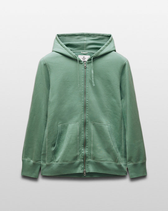 Midweight Terry Slim Zip Hoodie