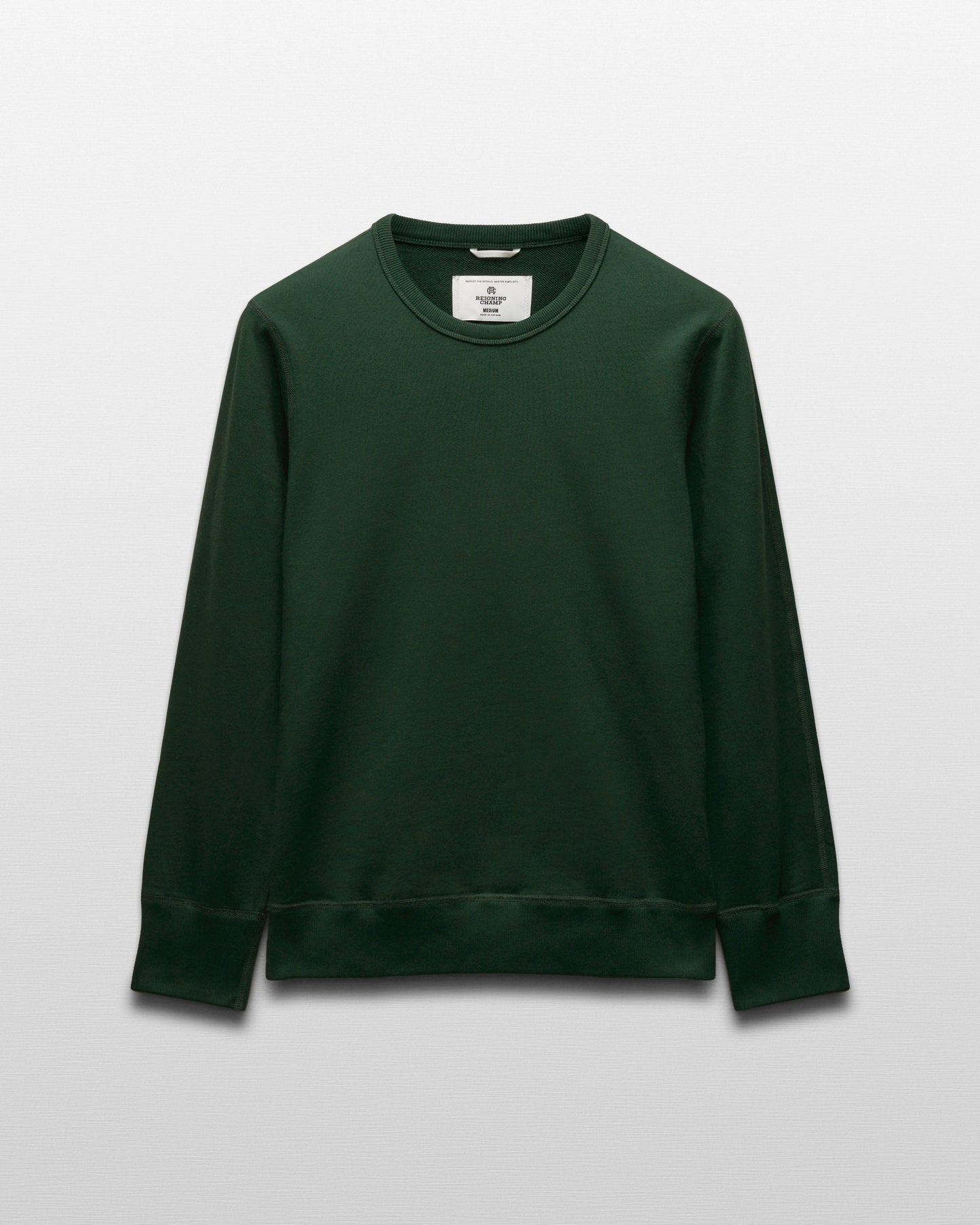 Midweight Terry Slim Crewneck