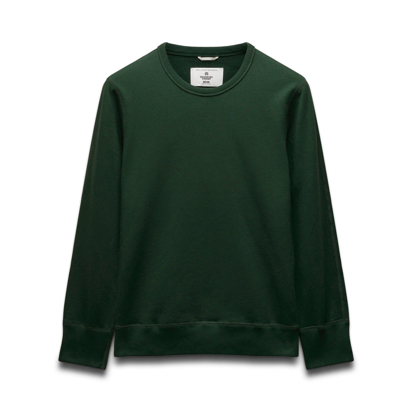 Midweight Terry Slim Crewneck
