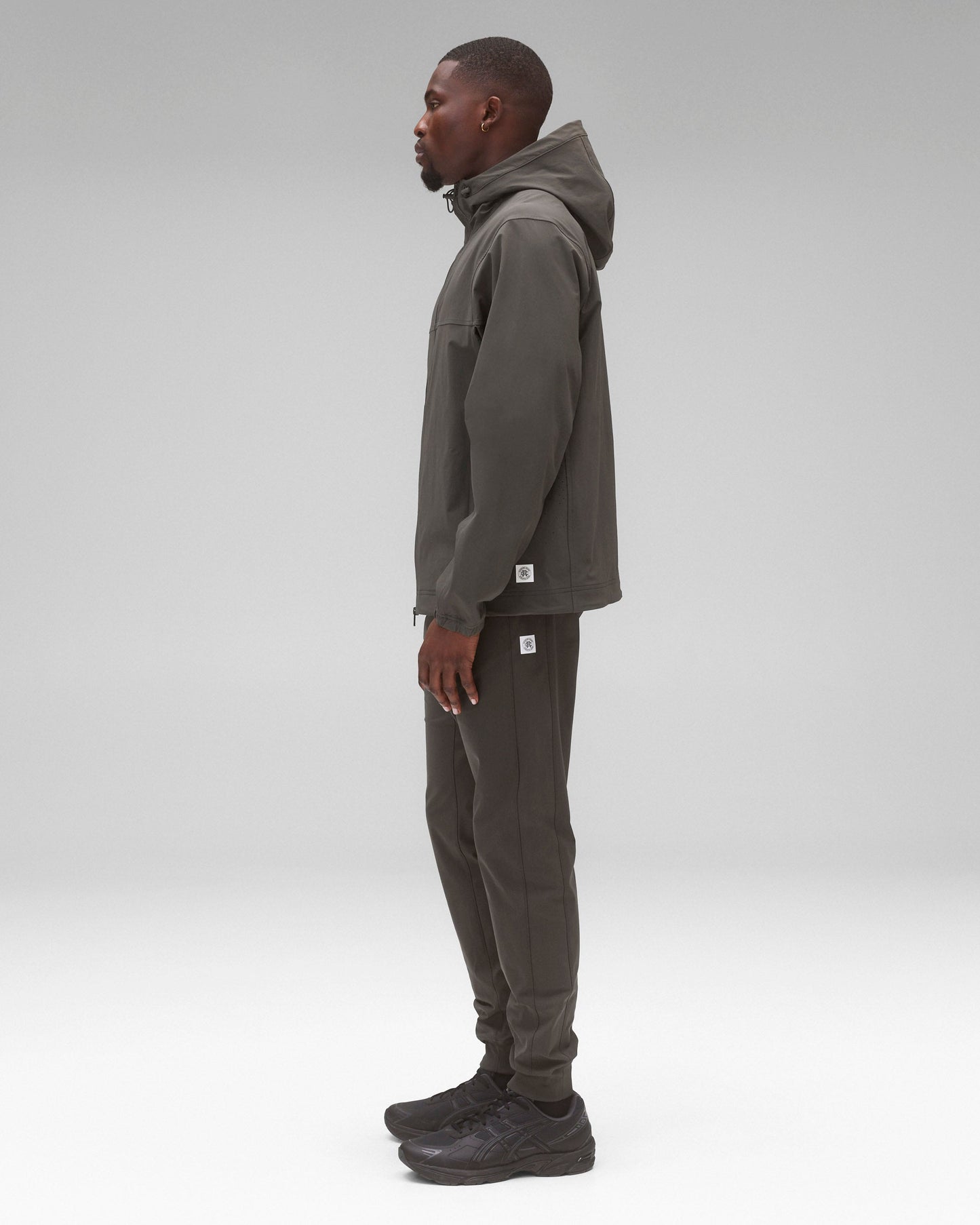 Nylon Oxford Ally Hooded Jacket