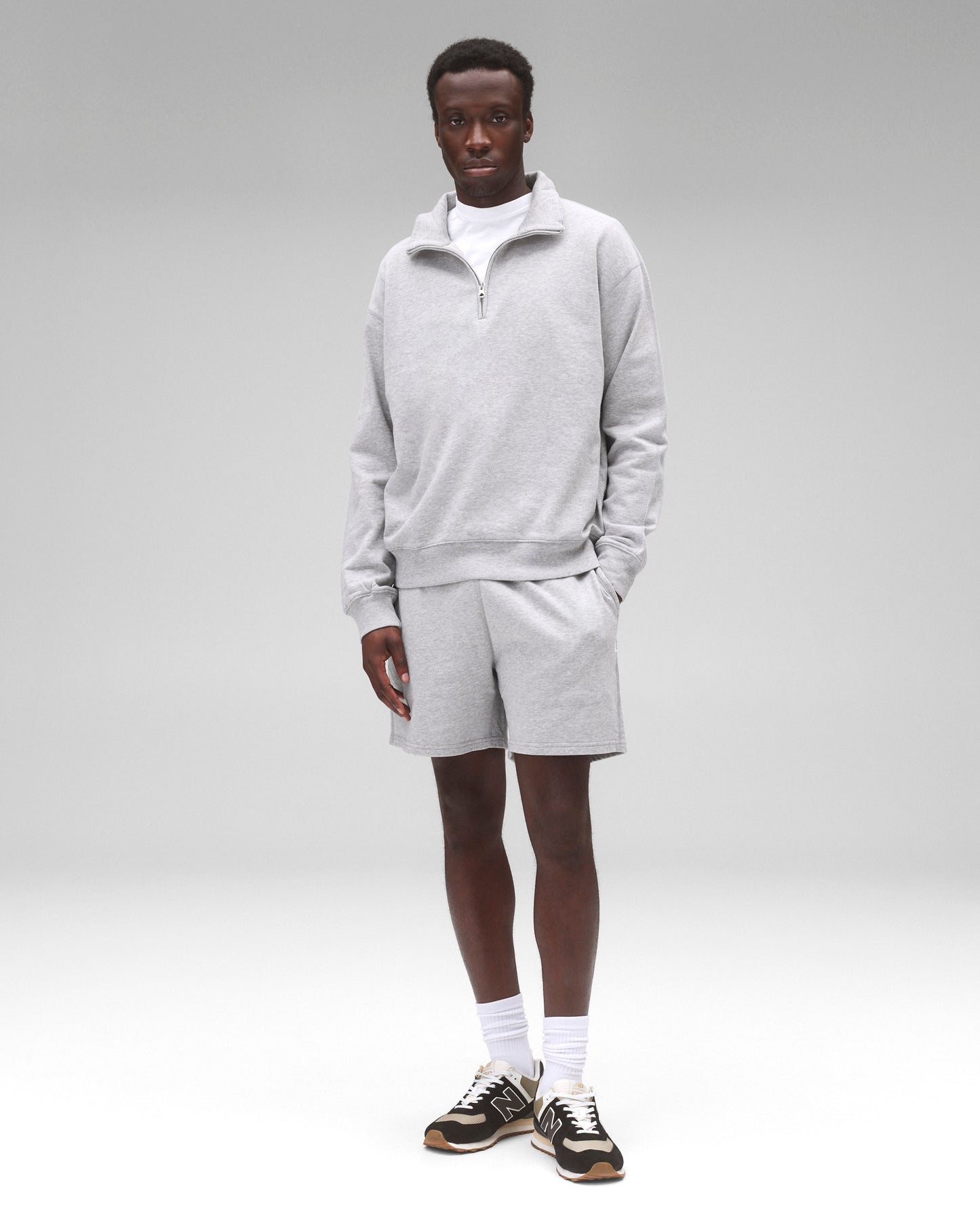 Lightweight Terry Standard Sweatshort 6" - Vault