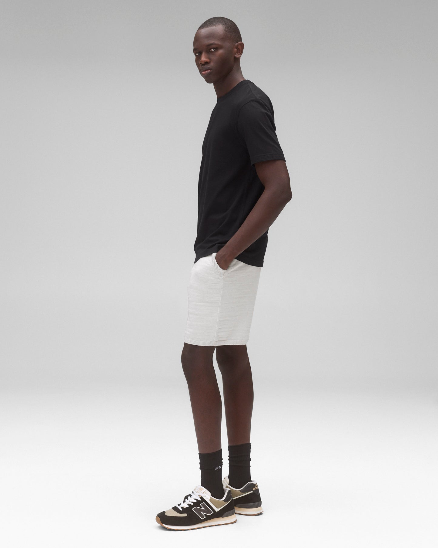 Cotton Slub Laurel Standard Short 7"