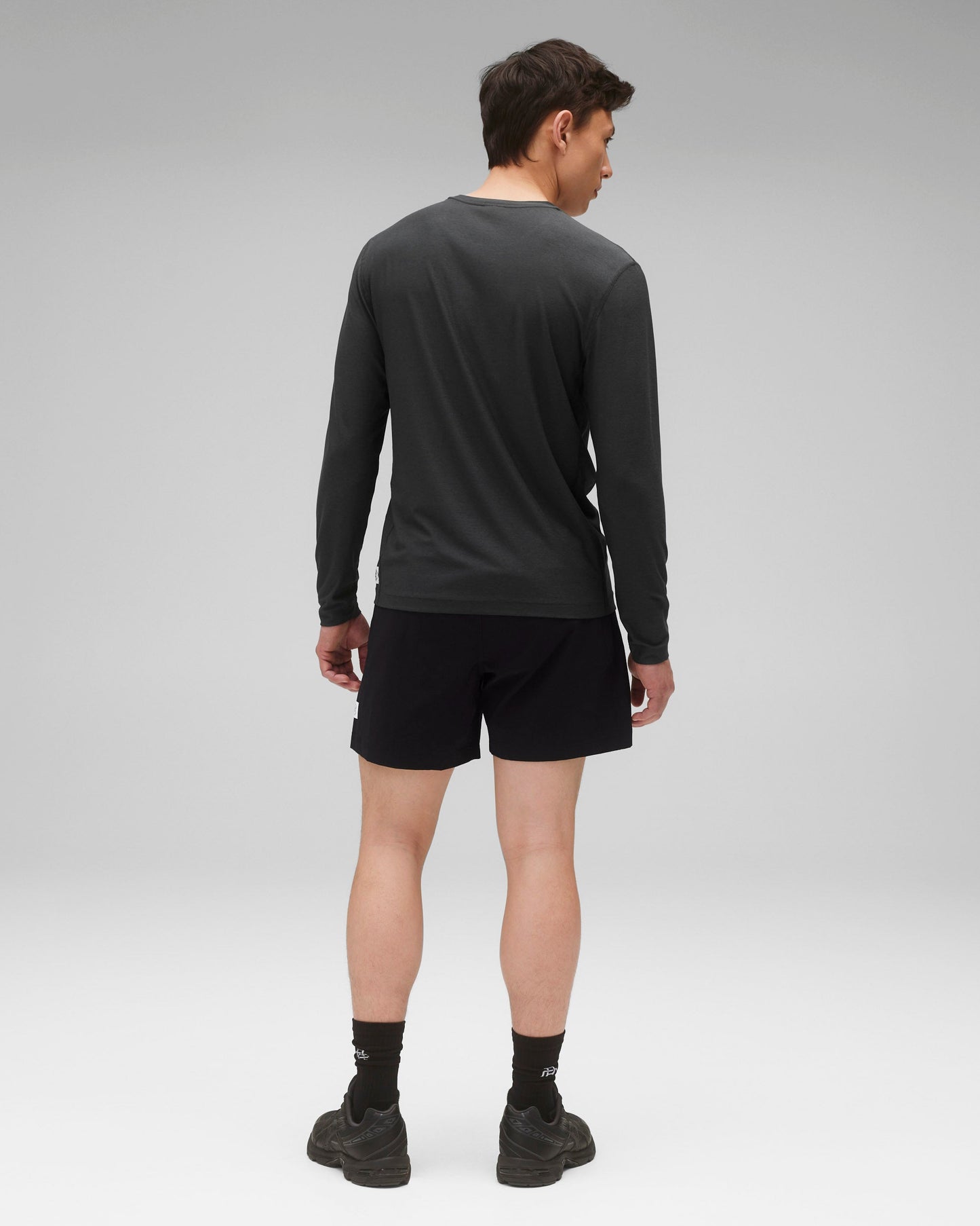 Stretch Nylon Utility Standard Swim Short 6"