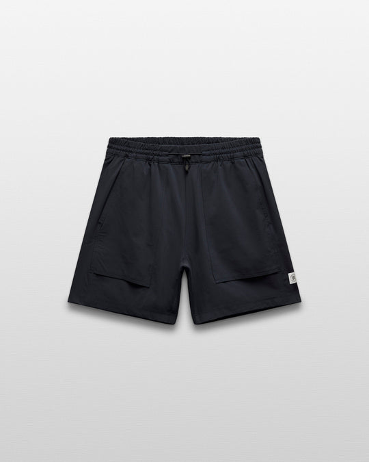 Stretch Nylon Utility Standard Swim Short 6"