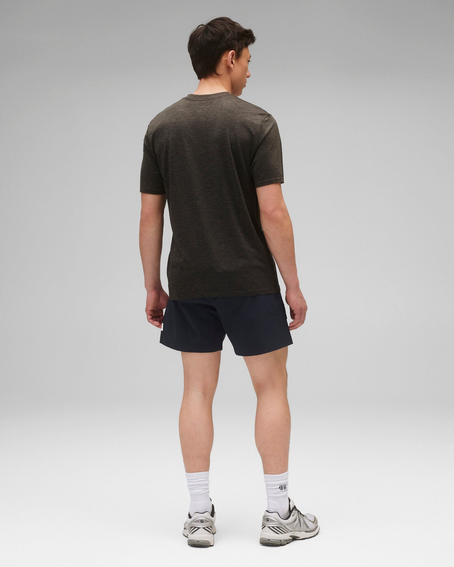 Stretch Nylon Utility Standard Swim Short 6"