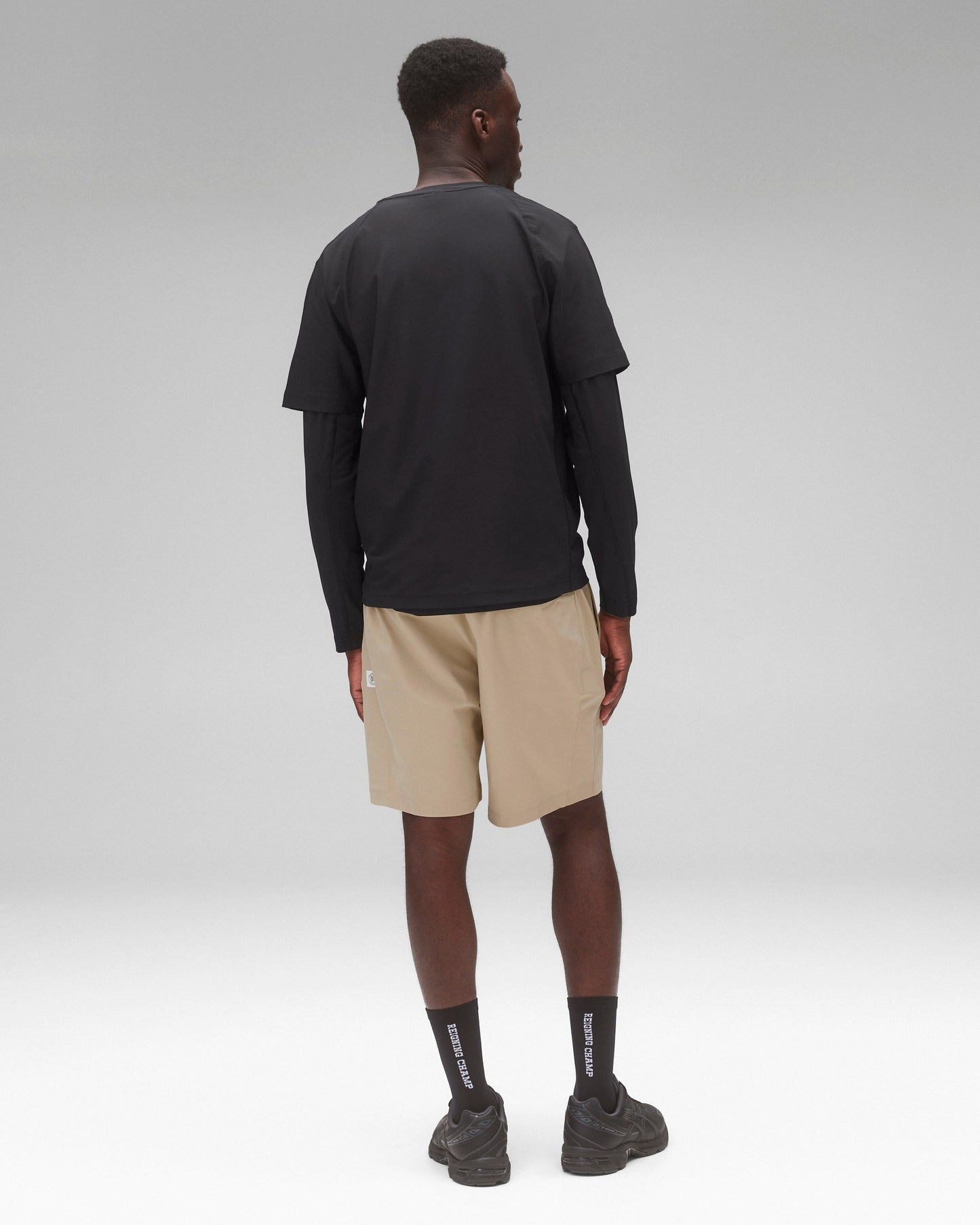 Stretch Warp Knit Coach's Rec Standard Short 8"