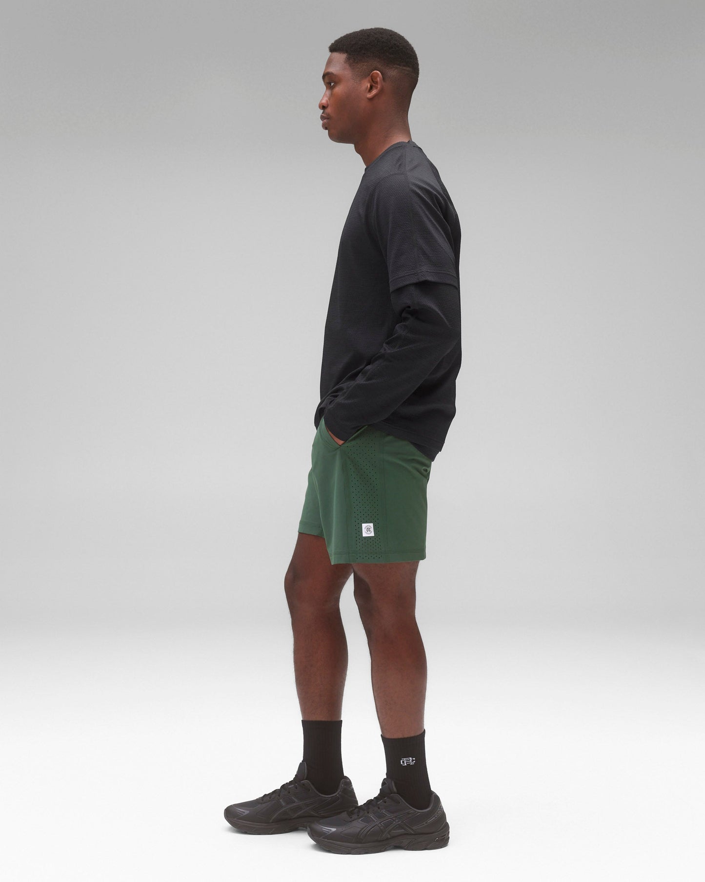 4-Way Stretch Nylon Standard Training Short 7”