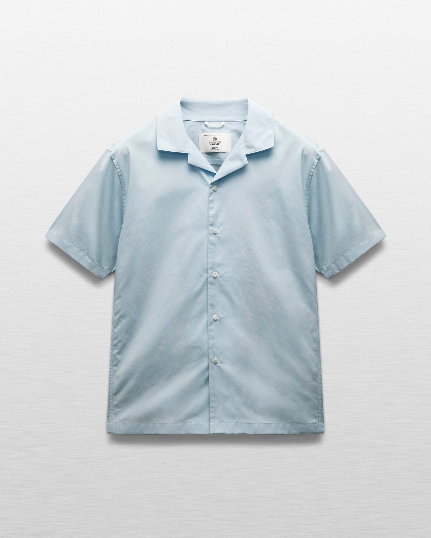 Cotton Poplin Palermo Relaxed Camp Shirt