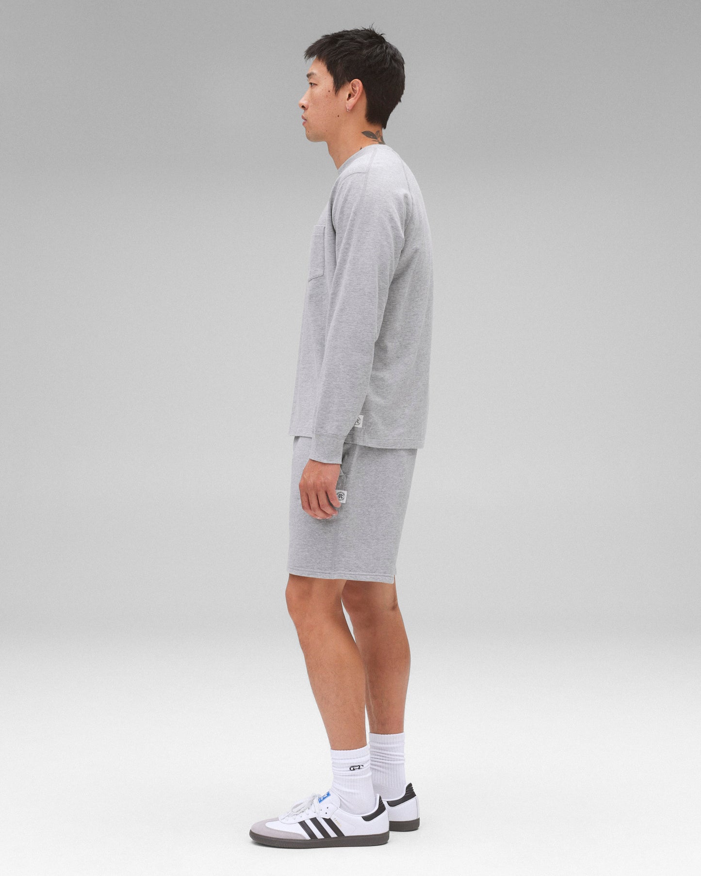 Midweight Jersey Standard Pocket Long Sleeve