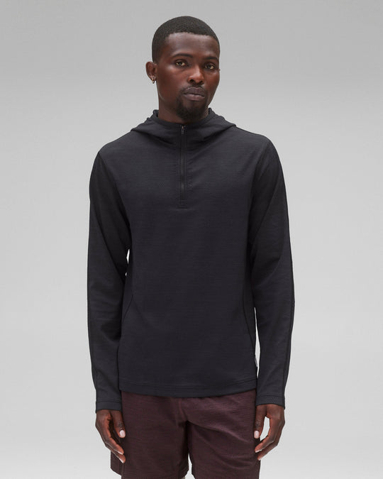 Solotex Mesh Tiebreak Standard Quarter Zip Hoodie