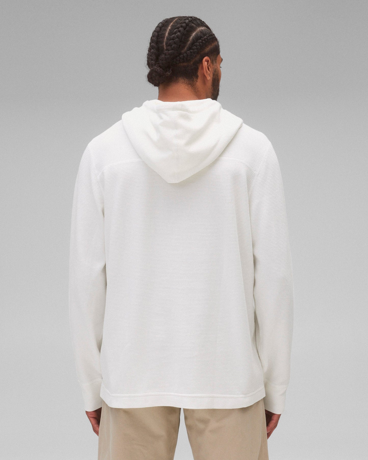 Lightweight Waffle Hoodie