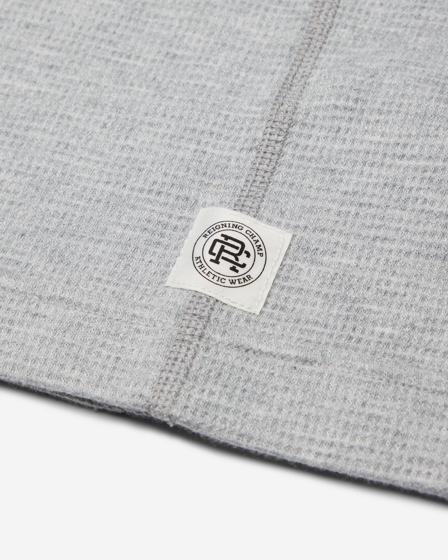 Lightweight Waffle Henley