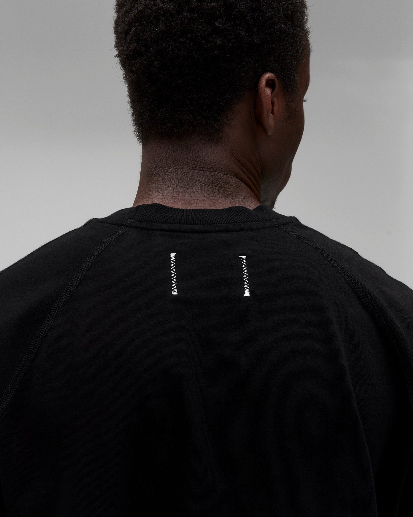 Kyoto Black Midweight Jersey Classic Long Sleeve