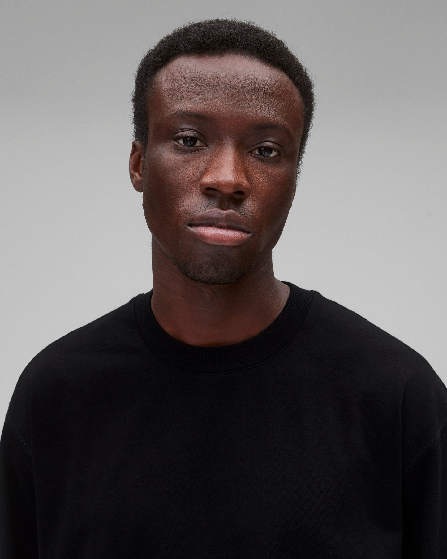 Kyoto Black Midweight Jersey Classic Long Sleeve