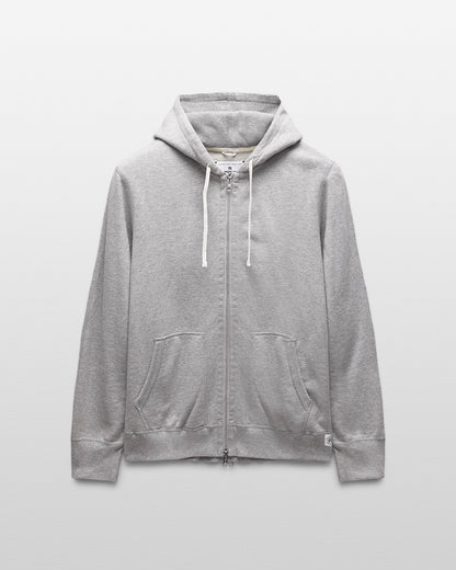Midweight Terry Slim Zip Hoodie