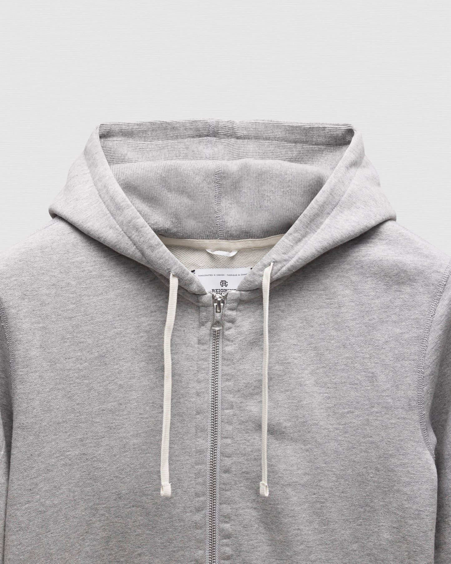 Midweight Terry Slim Zip Hoodie
