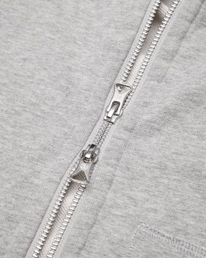 Midweight Terry Slim Zip Hoodie