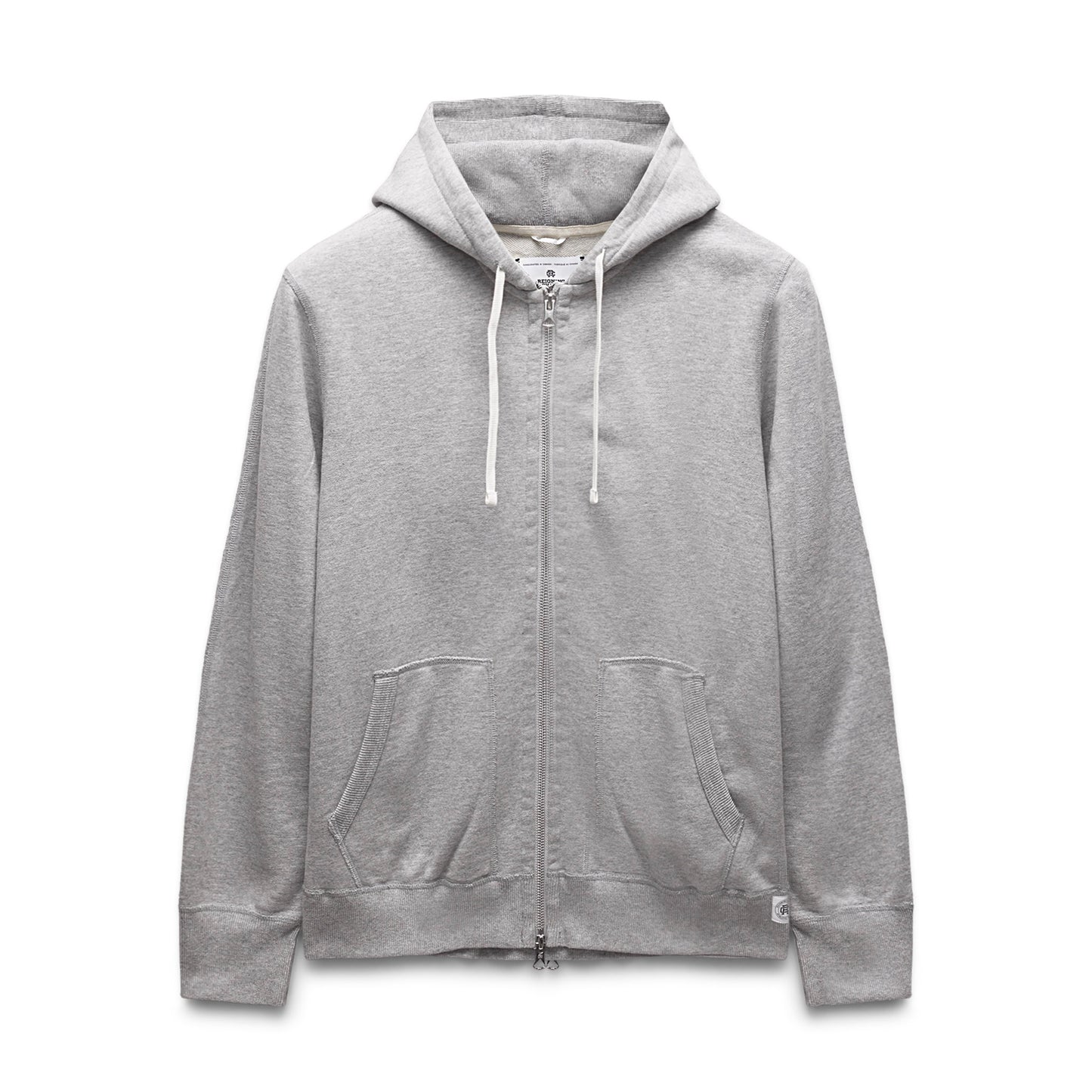 Midweight Terry Slim Zip Hoodie