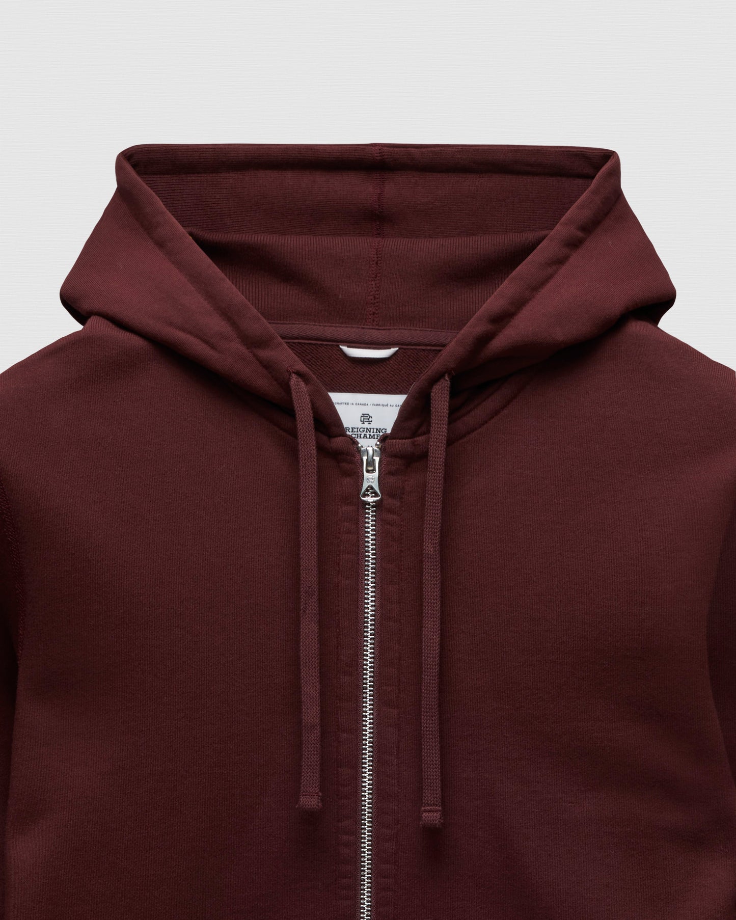 Midweight Terry Slim Zip Hoodie - Vault