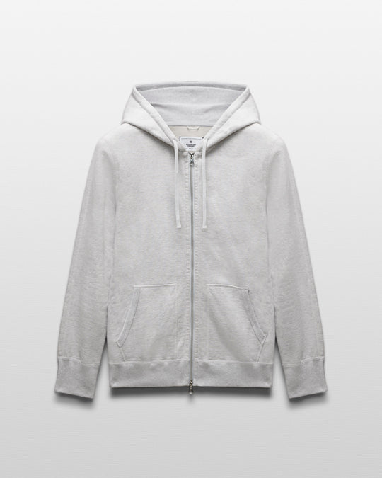 Midweight Terry Slim Zip Hoodie - Vault
