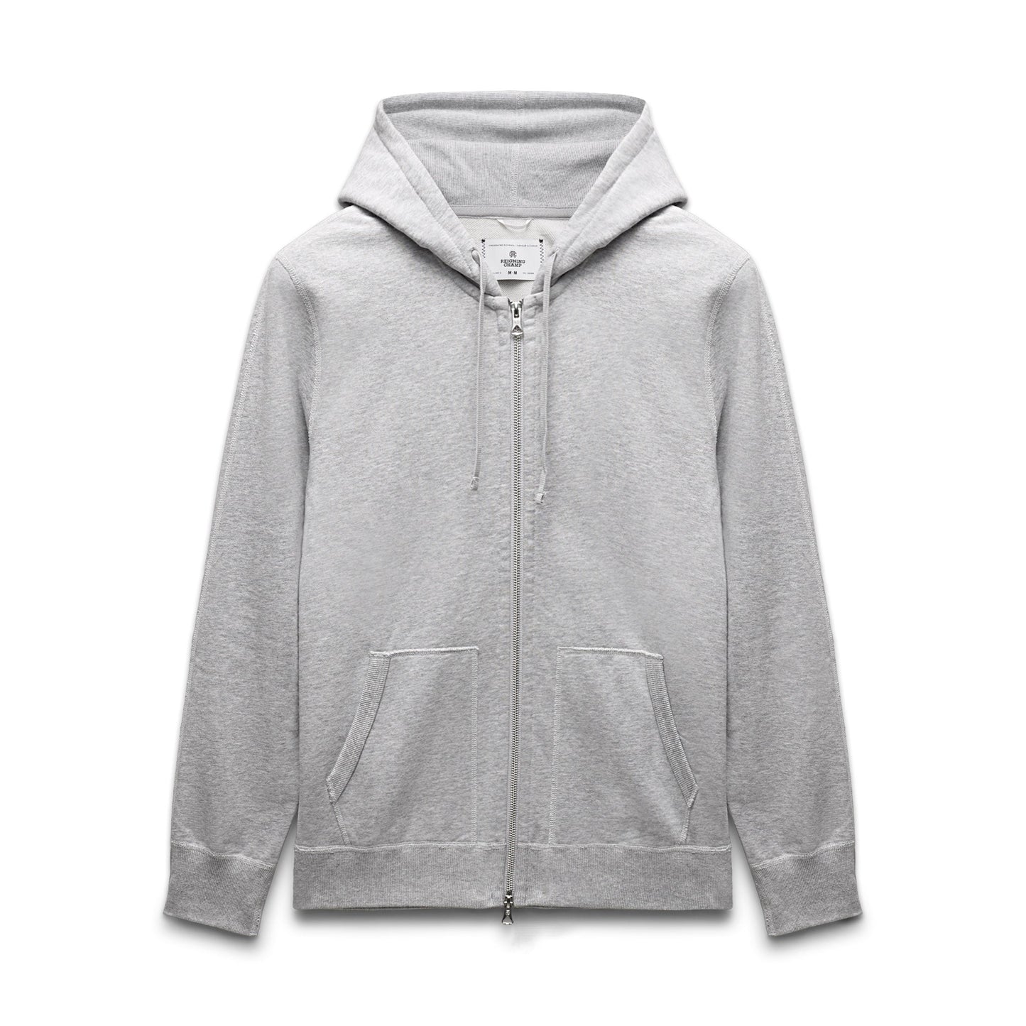 Midweight Terry Slim Zip Hoodie