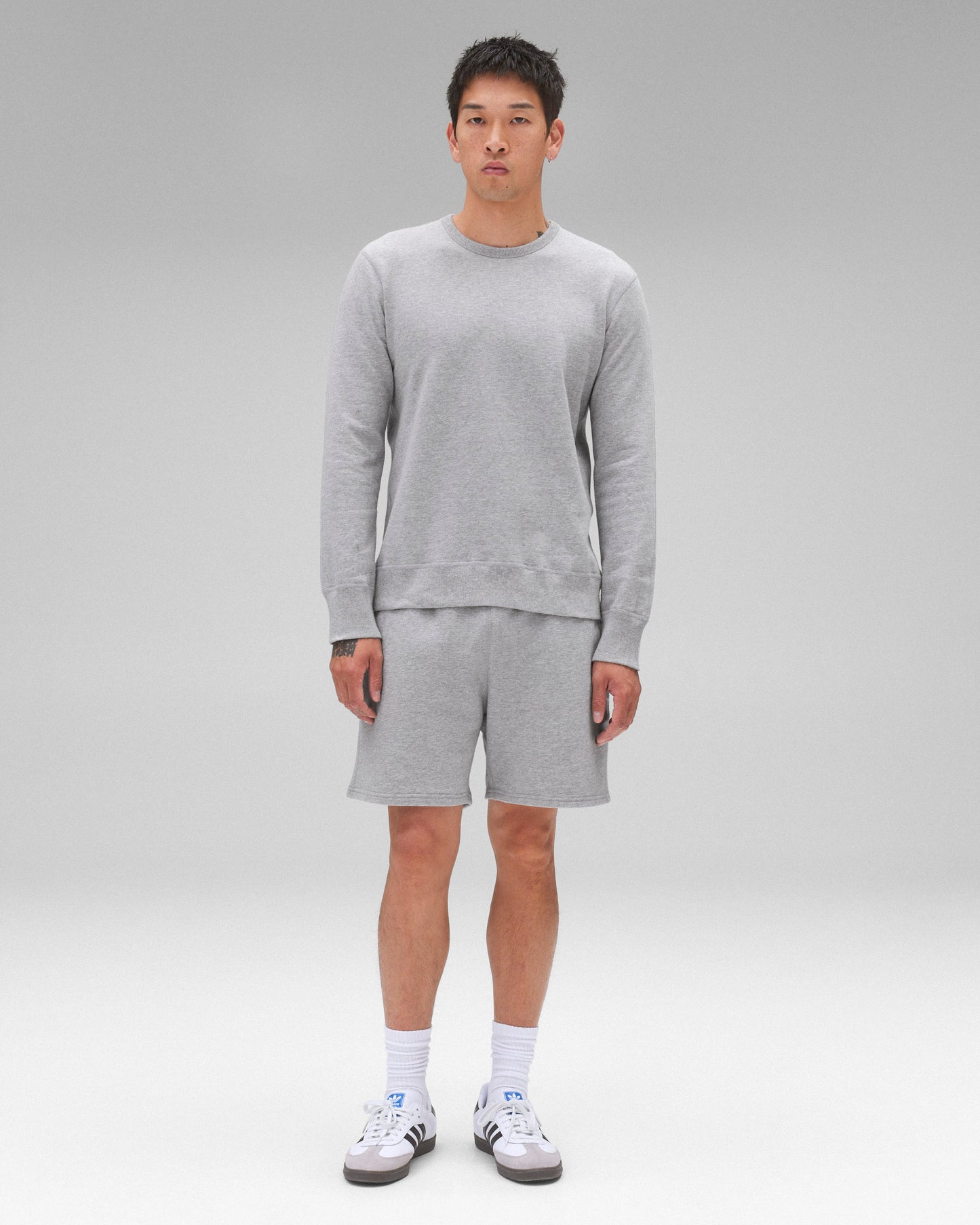 Midweight Terry Slim Crewneck - Vault