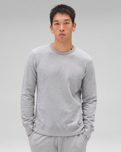 Midweight Terry Slim Crewneck