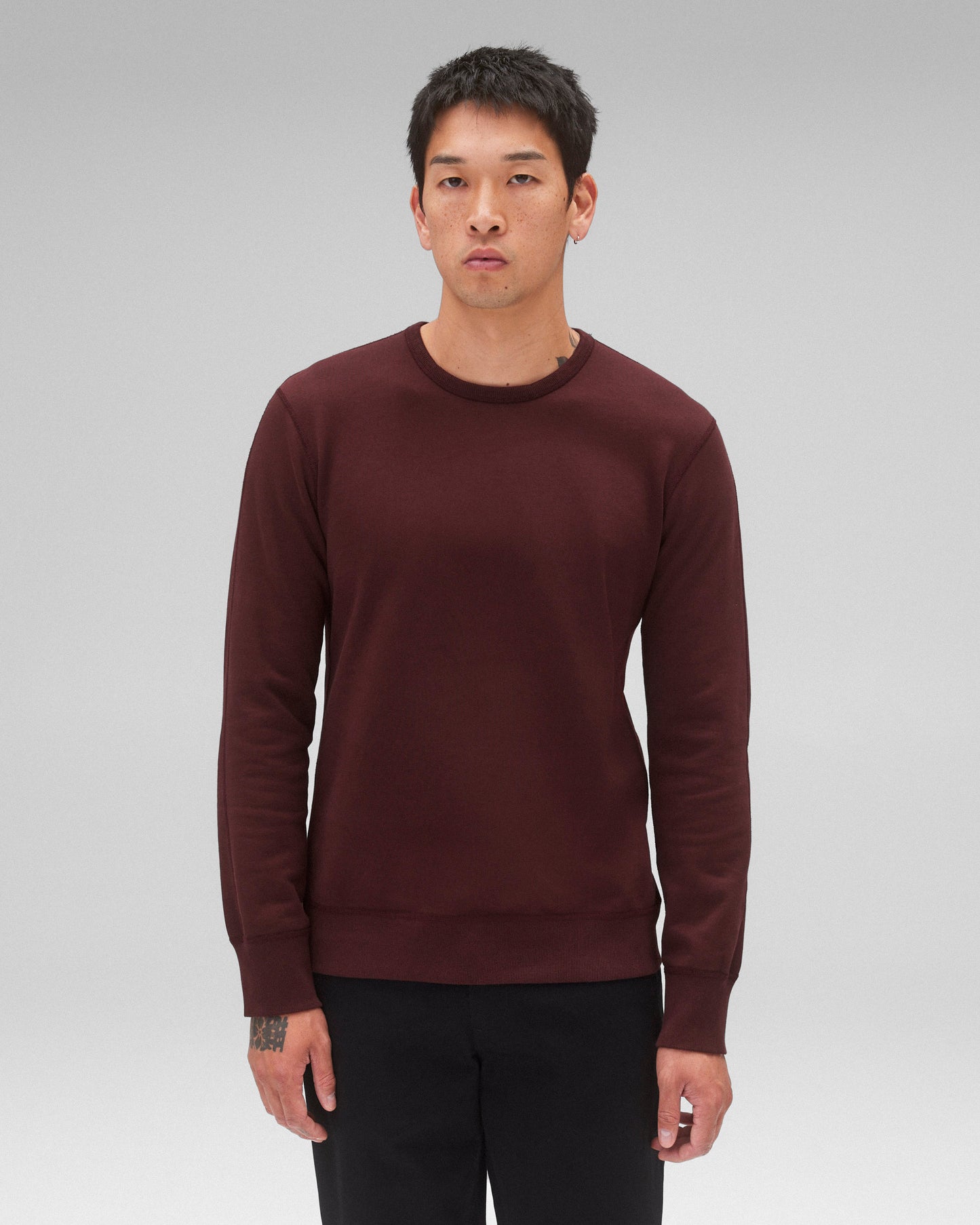 Midweight Terry Slim Crewneck - Vault