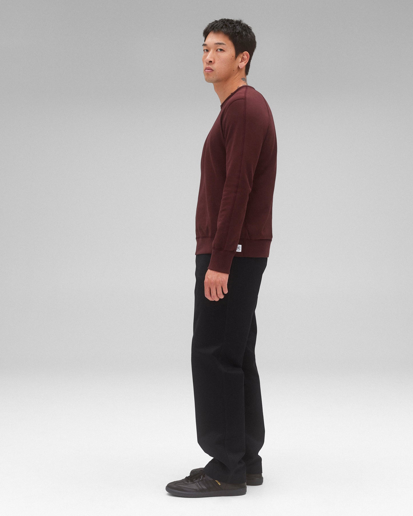 Midweight Terry Slim Crewneck - Vault