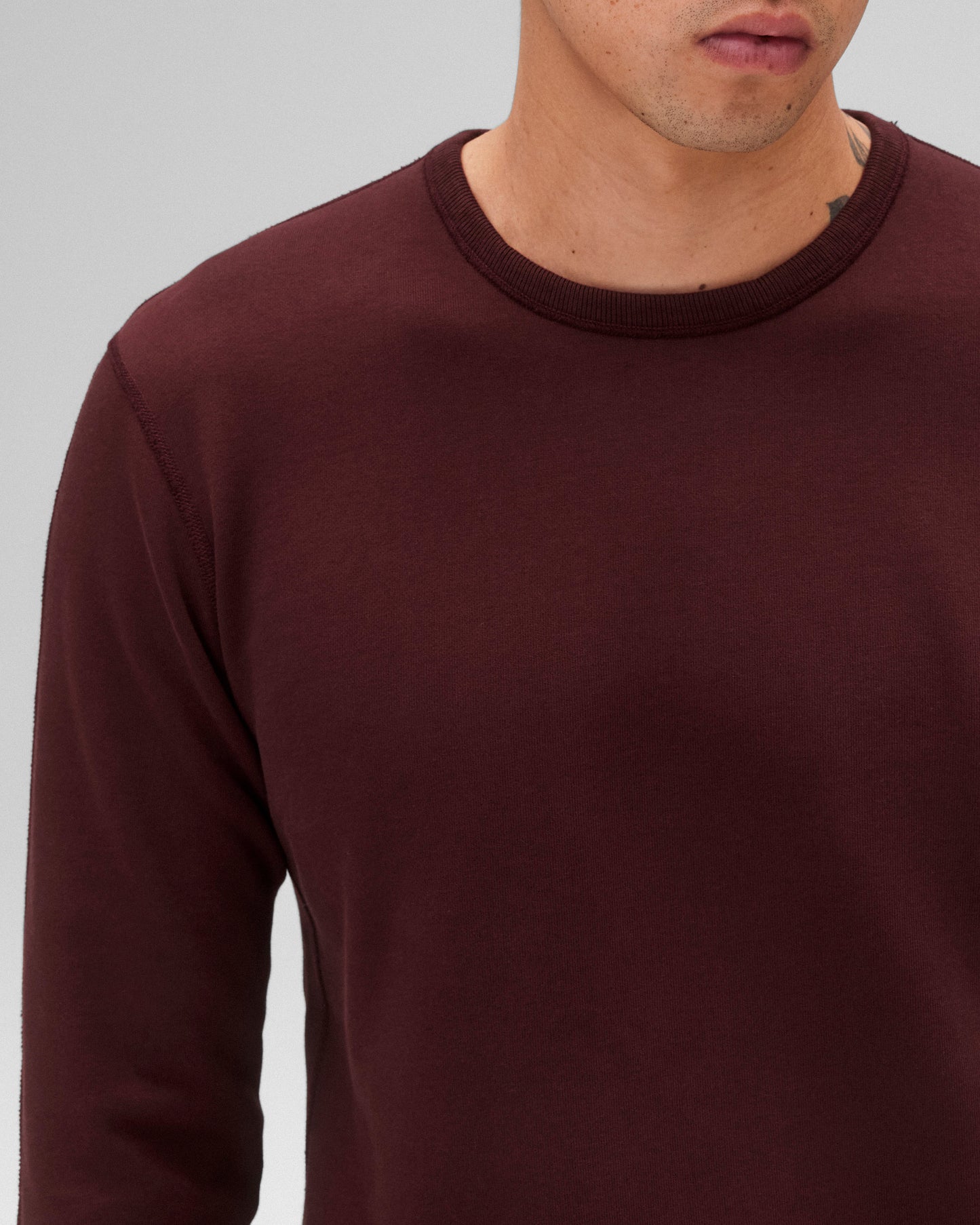 Midweight Terry Slim Crewneck - Vault