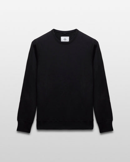 Lightweight Terry Slim Crewneck