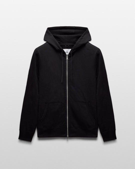 Lightweight Terry Slim Zip Hoodie - Vault