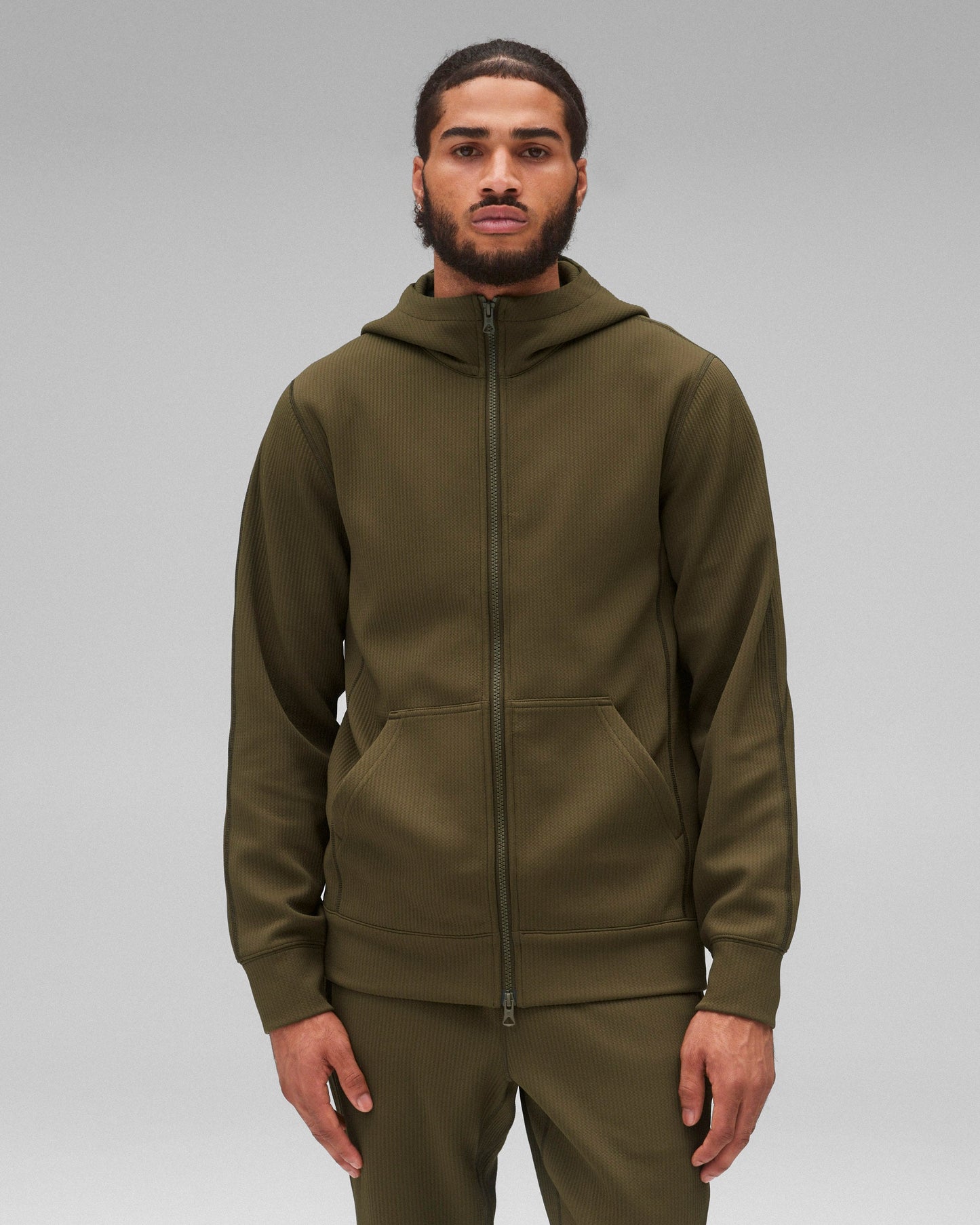 Double Knit Rally Zip Hoodie