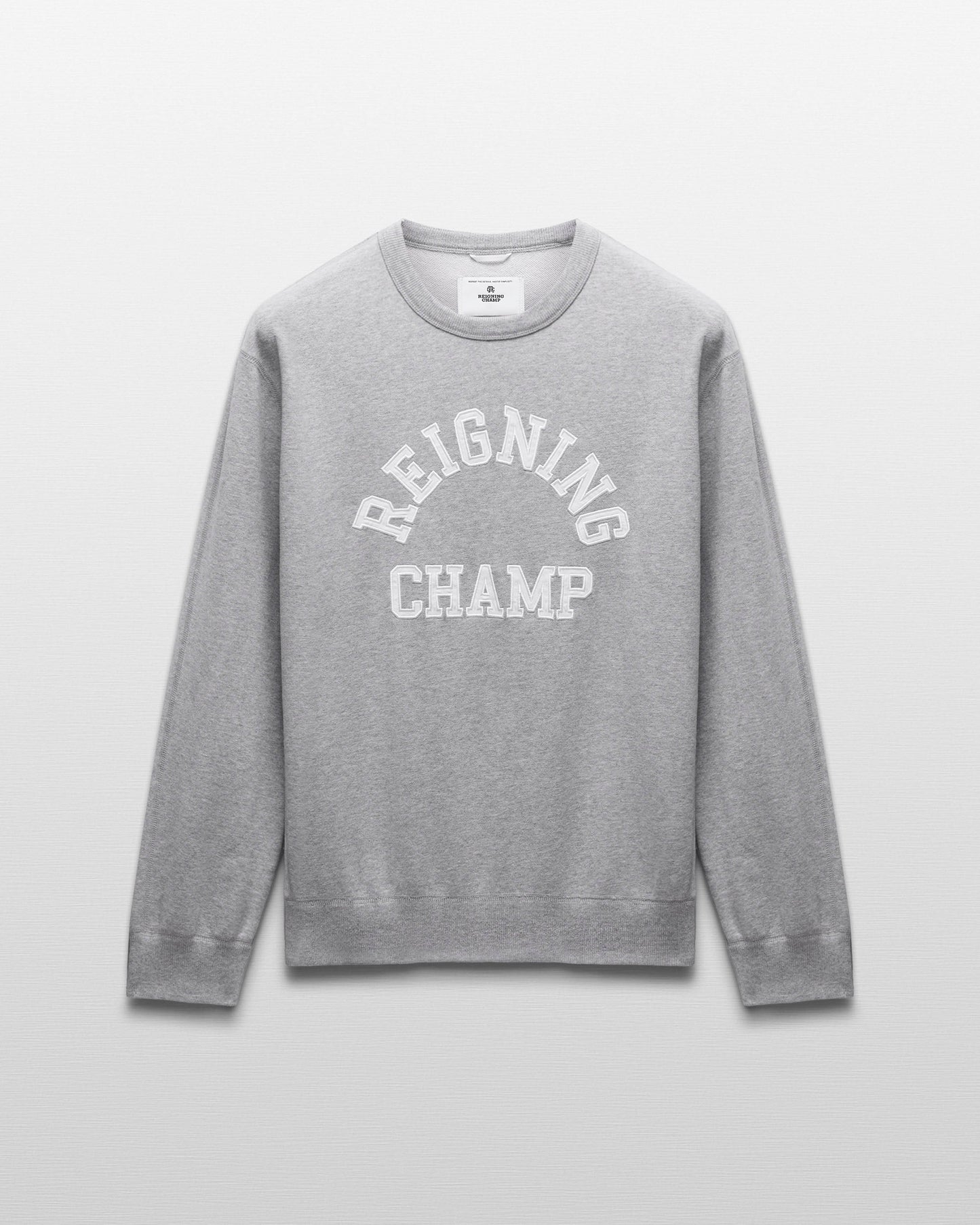 Midweight Terry Arch Logo Crewneck