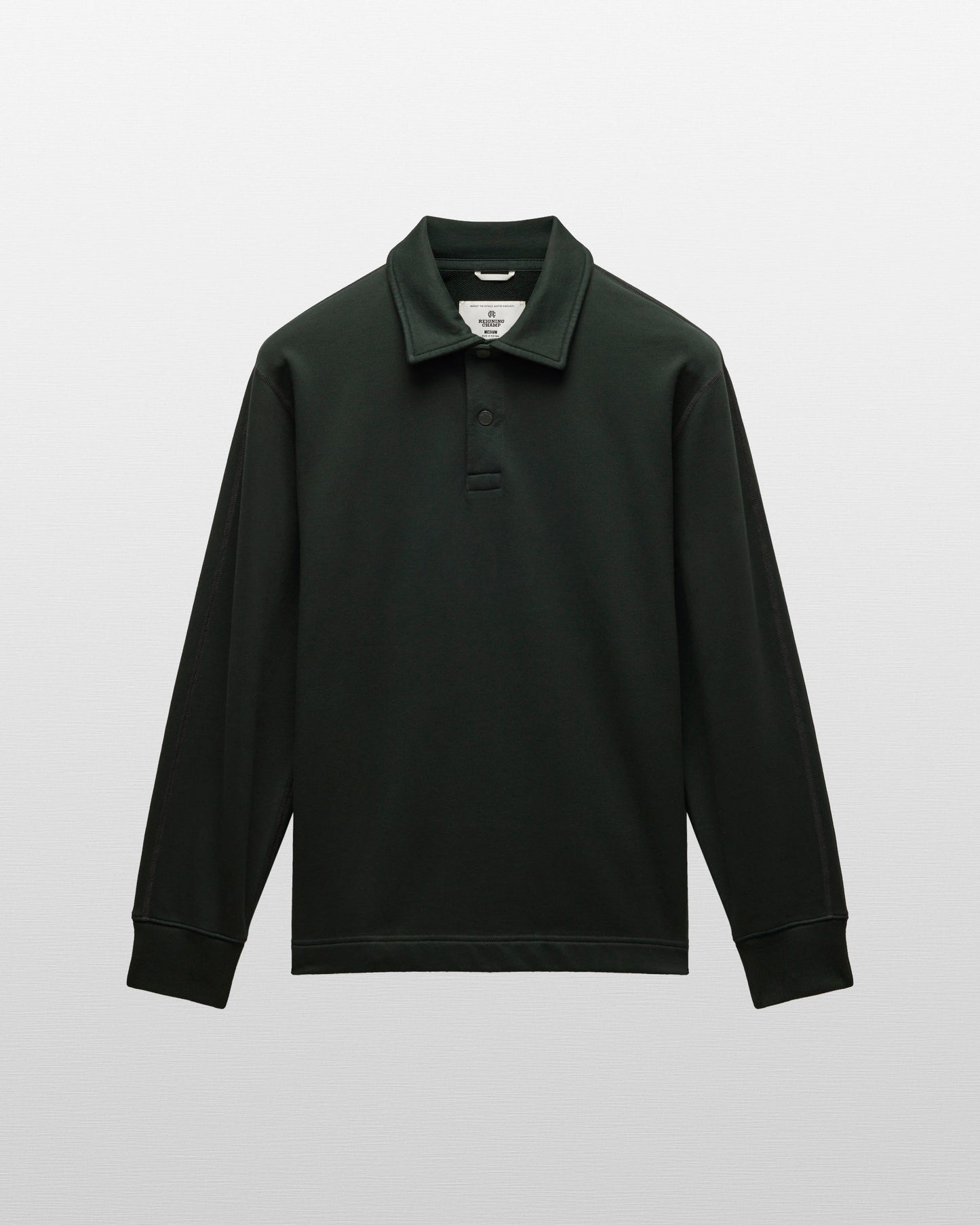 Midweight Terry Rugby Sweatshirt