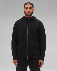 Midweight Terry Racer Zip Hoodie