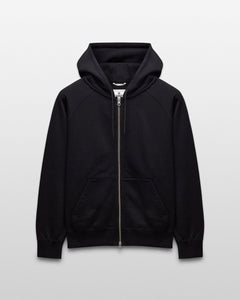 Brushed Fleece Zip Hoodie