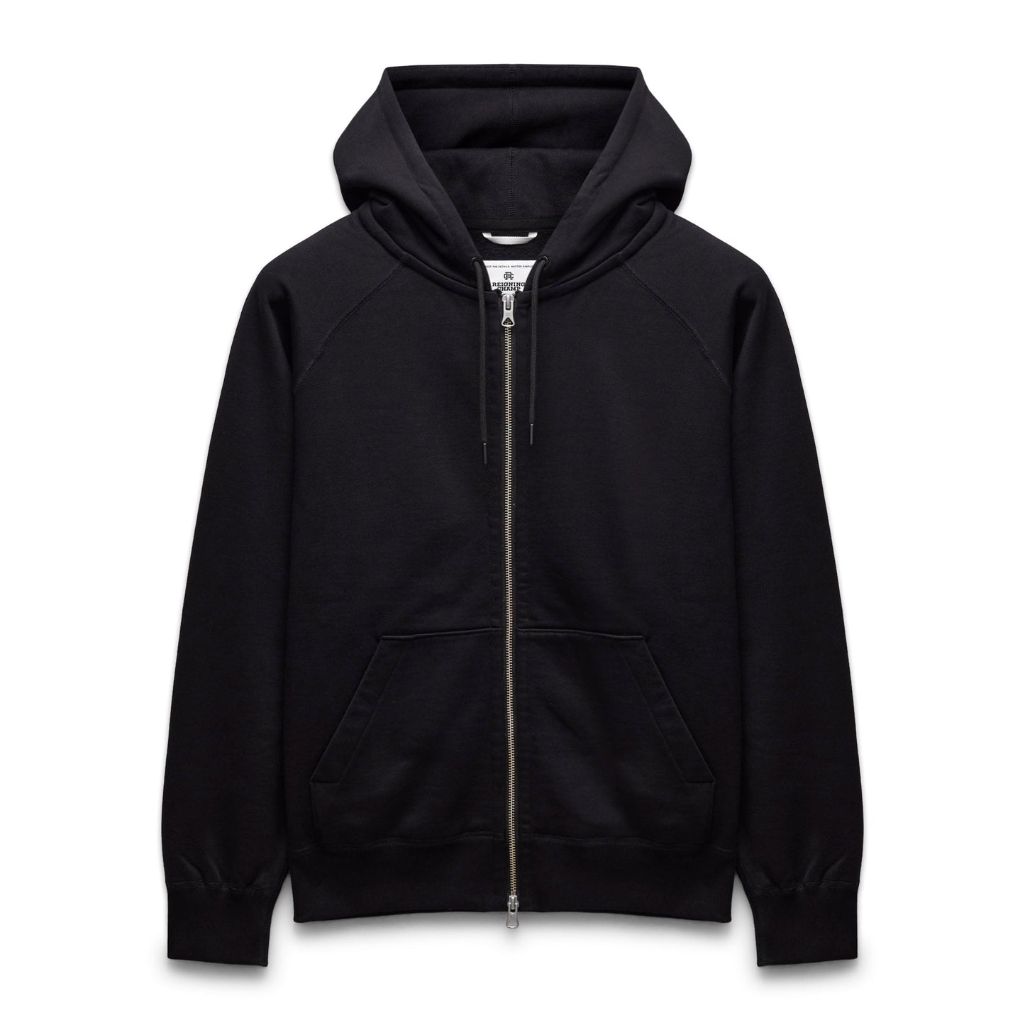 Brushed Fleece Zip Hoodie