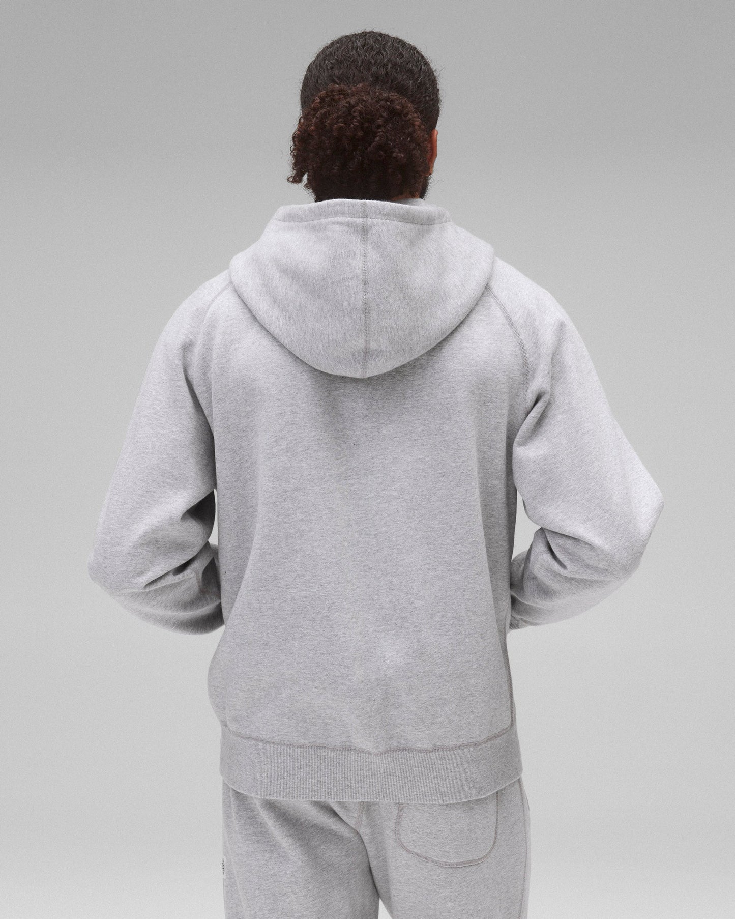 Brushed Fleece Zip Hoodie