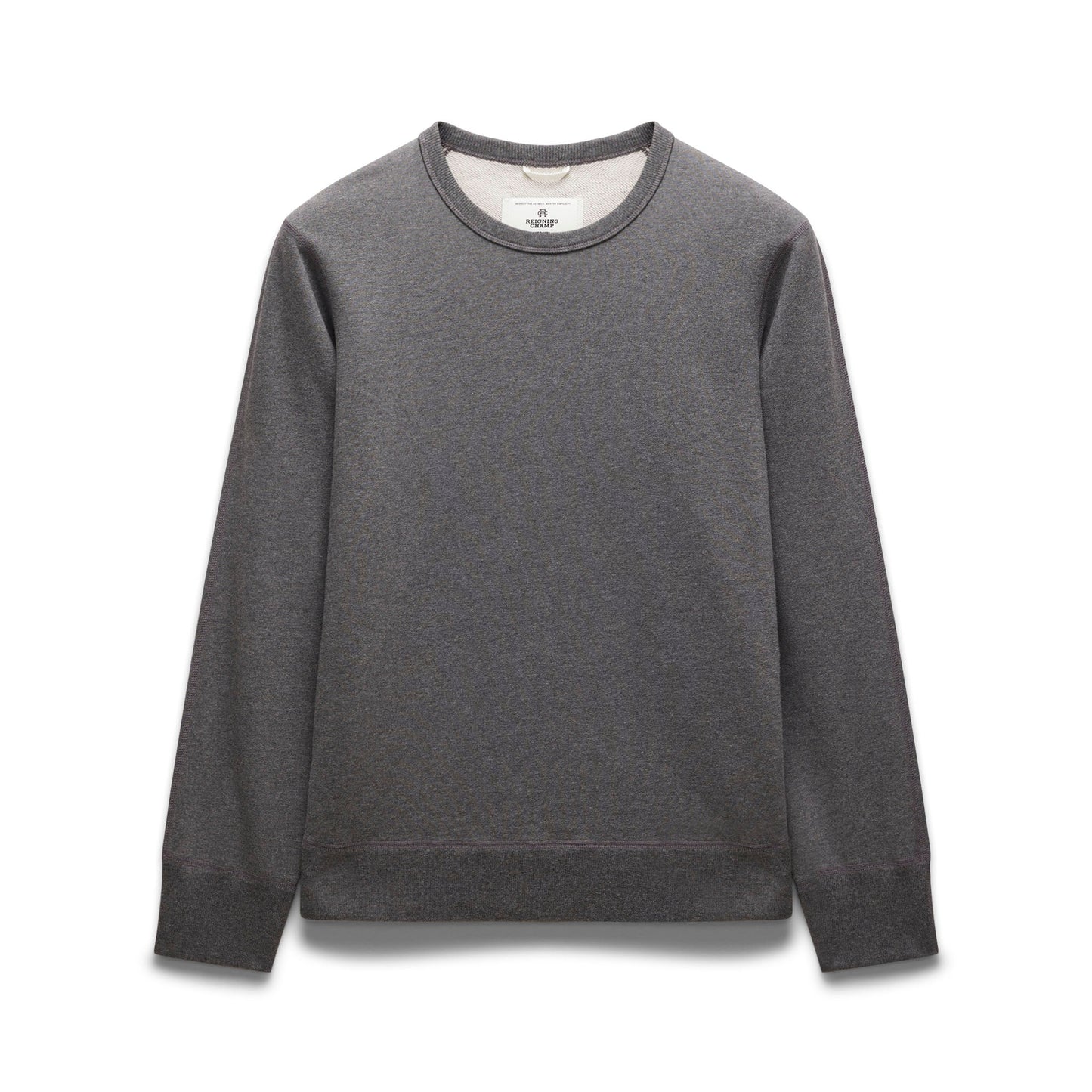 Midweight Terry Slim Crewneck