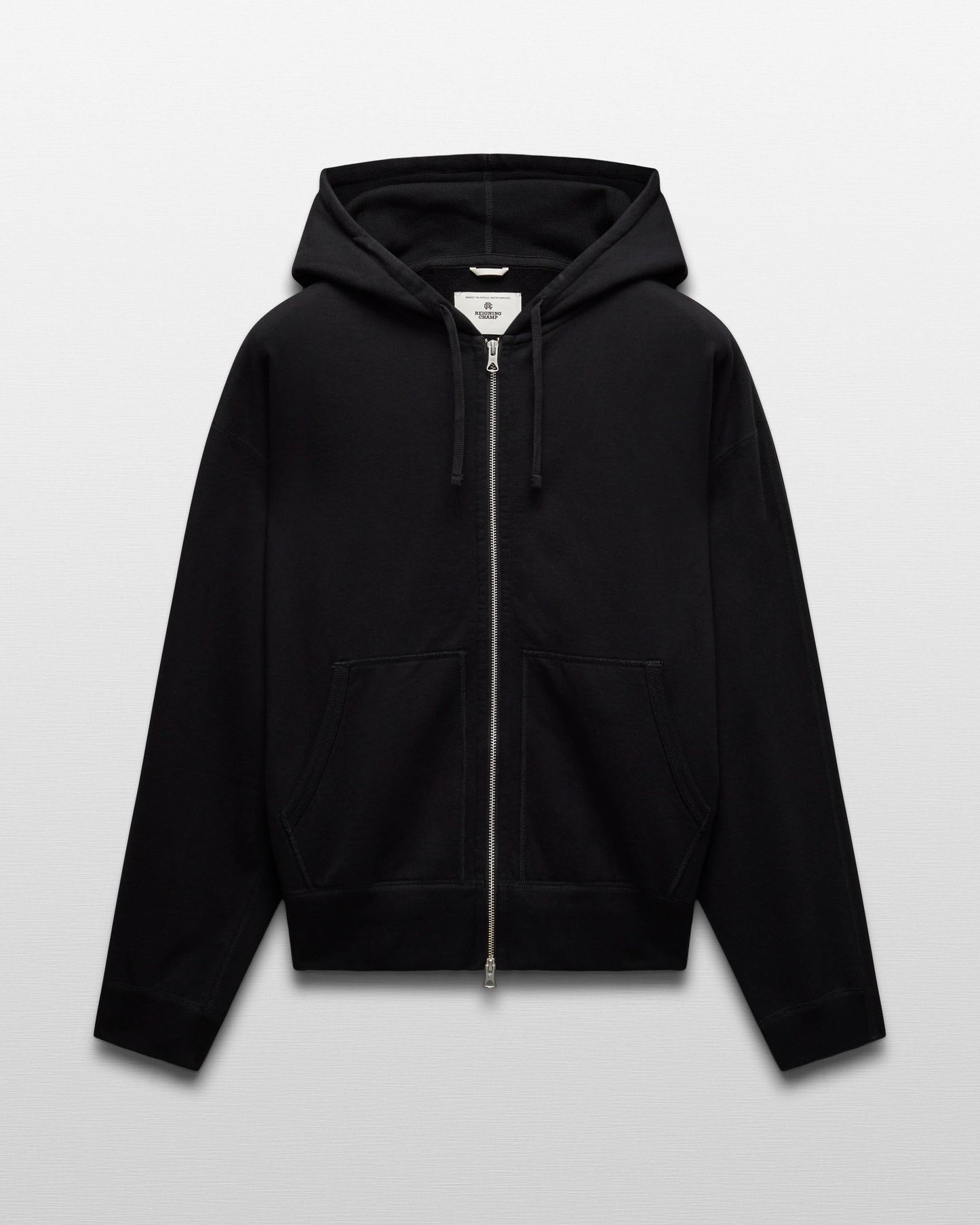 Midweight Terry Relaxed Zip Hoodie