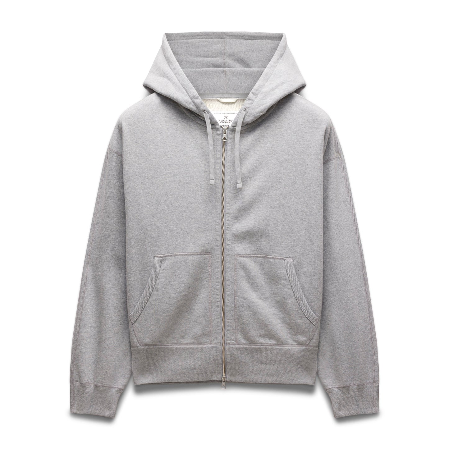 Midweight Terry Relaxed Zip Hoodie