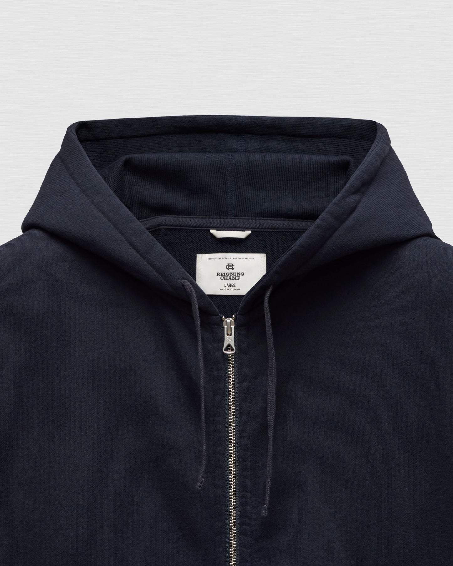 Midweight Terry Relaxed Zip Hoodie