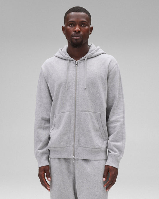 Midweight Terry Standard Zip Hoodie