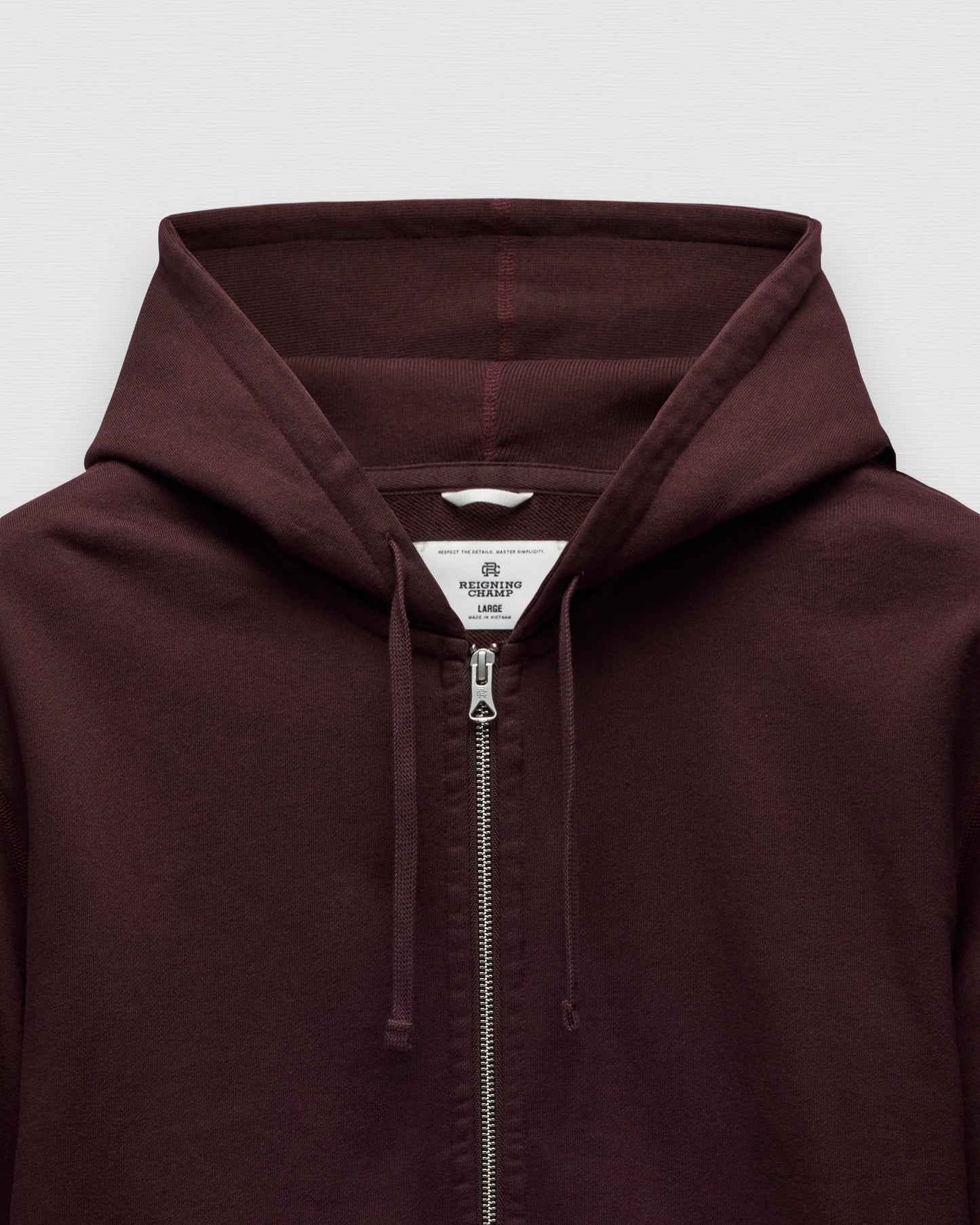 Midweight Terry Standard Zip Hoodie