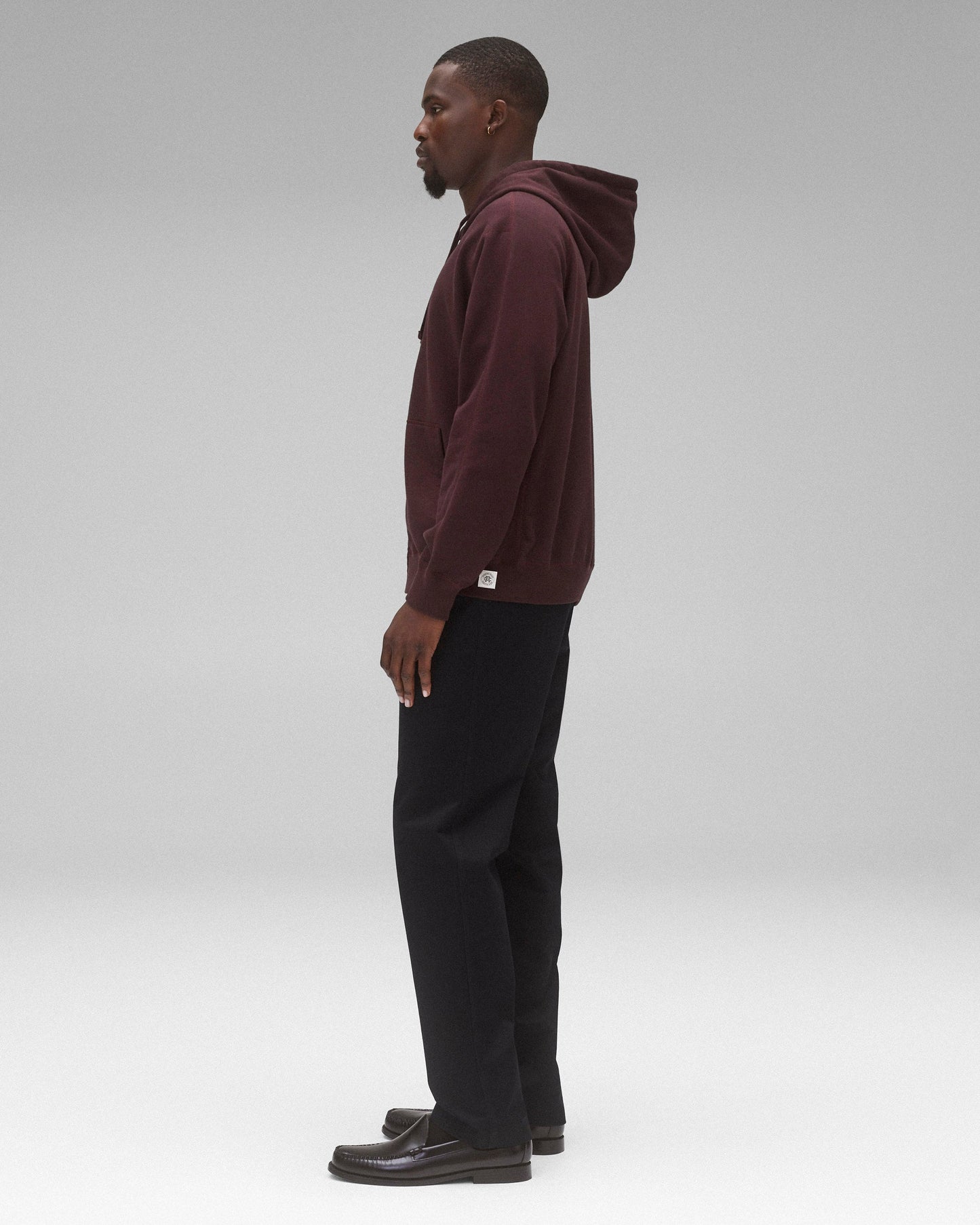 Midweight Terry Standard Zip Hoodie