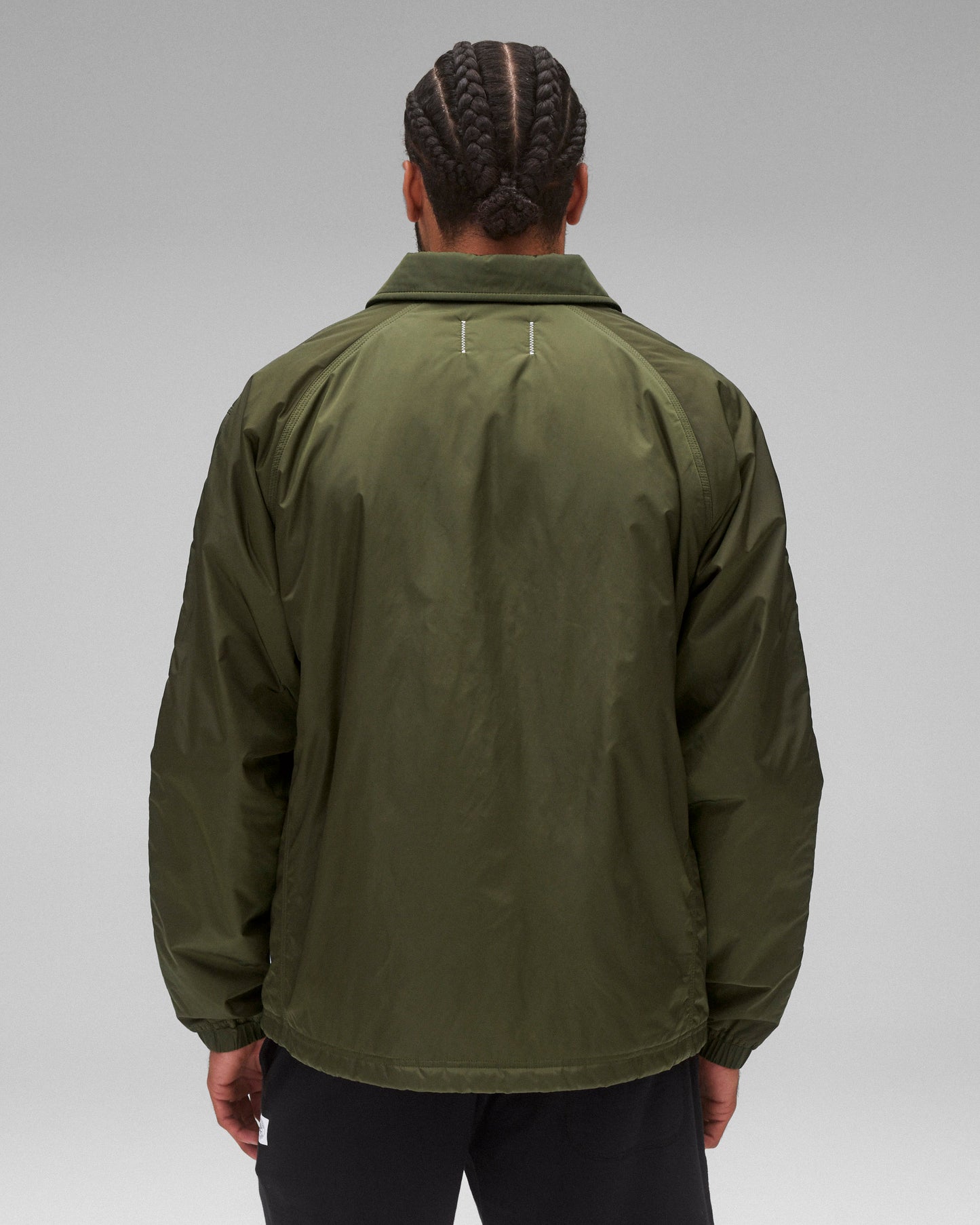 Econyl Satin Nylon Coach's Jacket