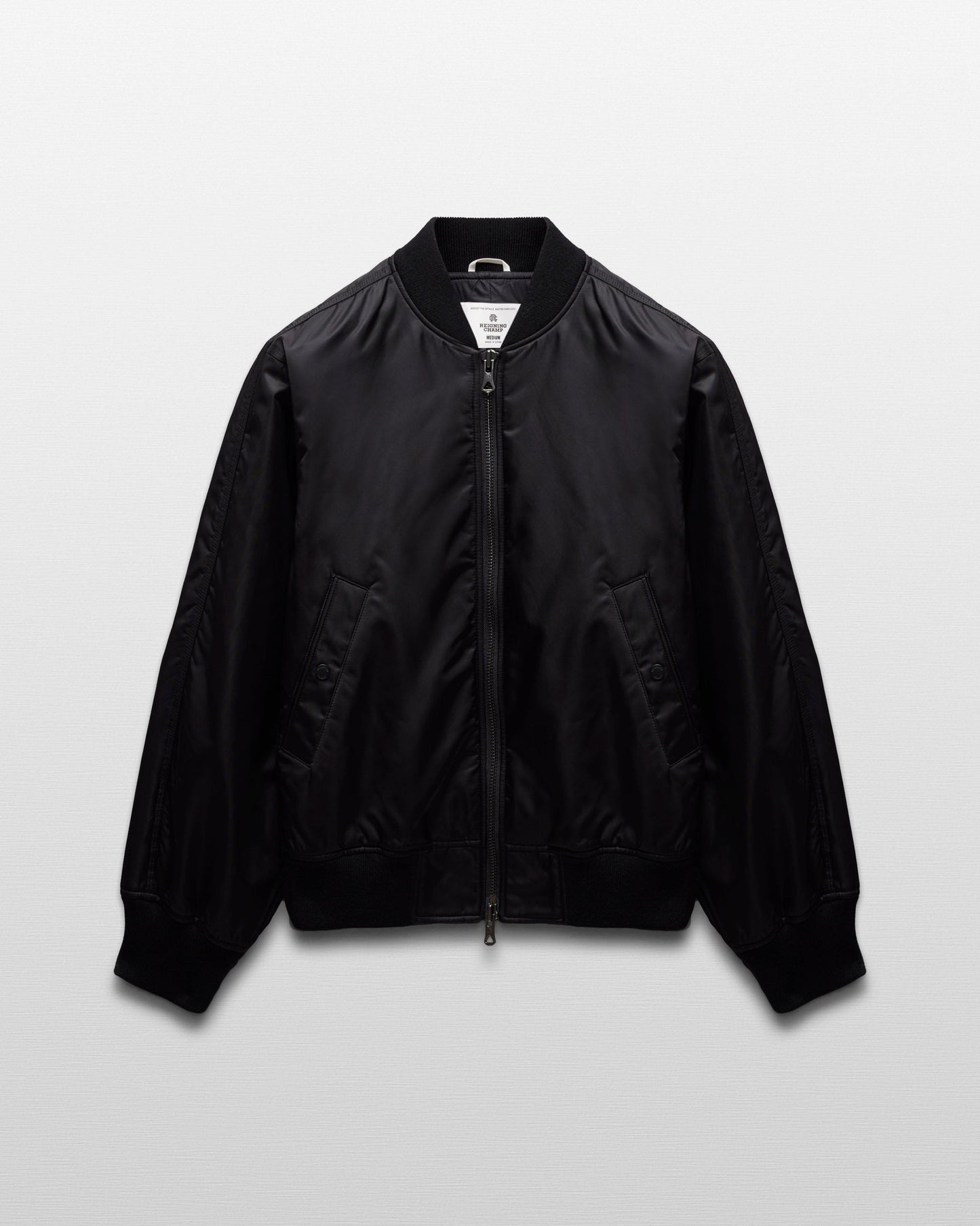 Nylon Twill Crew Jacket